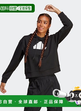 日本直邮 Adidas 女士 FI BOS 训练连帽运动衫 EAV83-IB8501 卫衣