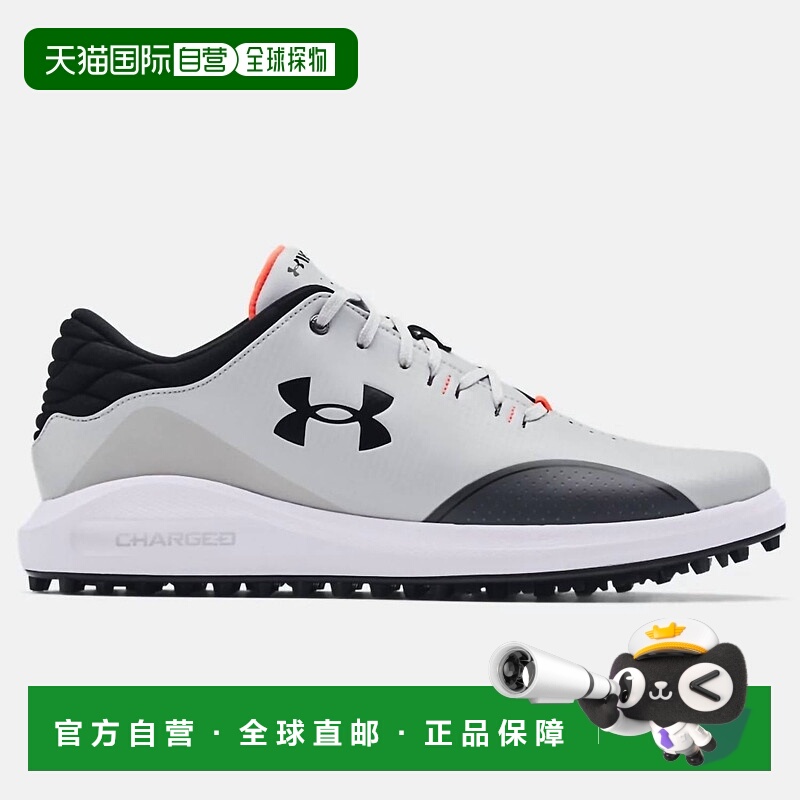 自营under armourMen's Draw Sport Sl Golf Shoes In Grey - gre