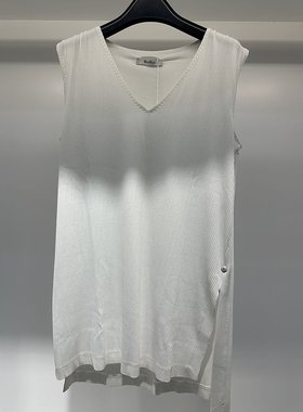 MAX MARA 女士衬衫 1941017206001 AW2024 灰色 V领背心