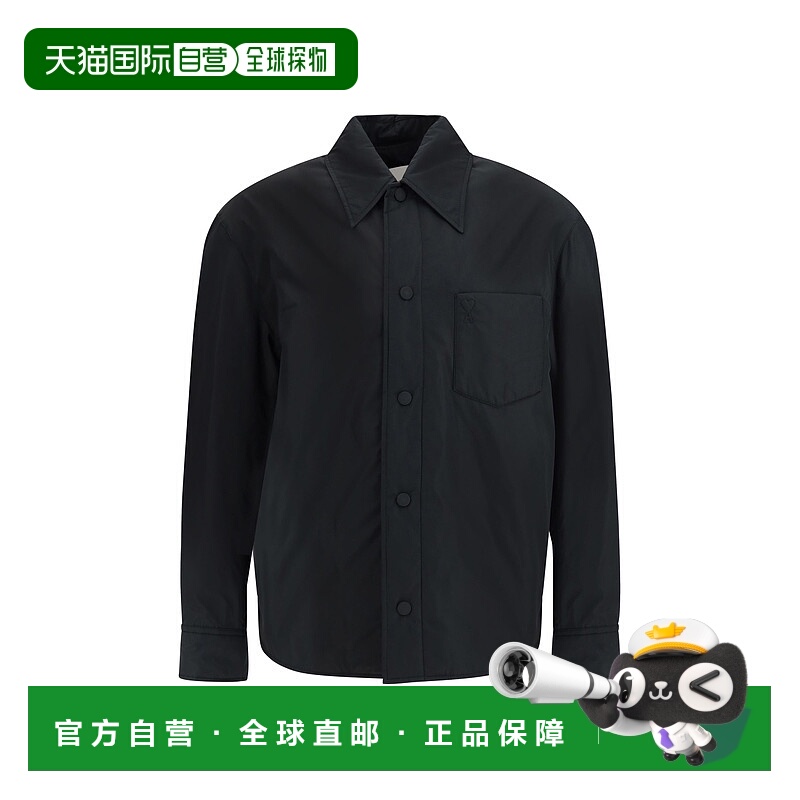 1h可退 香港直邮潮奢 Ami Paris 男士 尼龙衬衫式外套 HJK829PL00