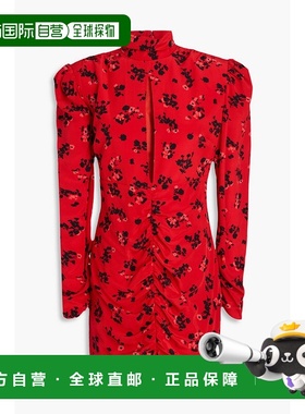 1h可退 香港直邮ALESSANDRA RICH 亚历山德拉.瑞秋 女士 褶皱印花