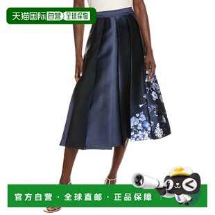 自营Kay Unger Beatrice Tea-Length Skirt 美国奥莱直发半身裙