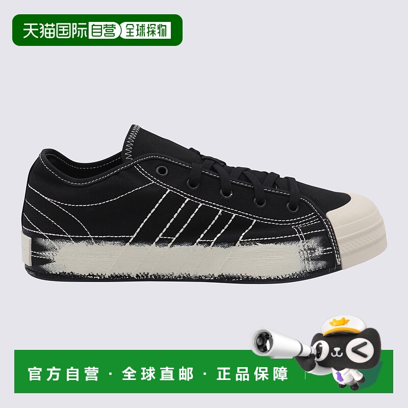 香港直邮Y-3 男士休闲鞋 JQ2448 SS2025 黑色 Nizza low sneakers