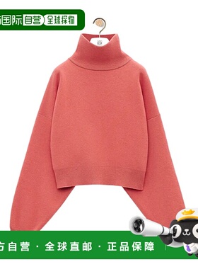 香港直邮LOEWE 女士针织毛衣 S359Y14KF57506 AW2024 红色 羊绒高