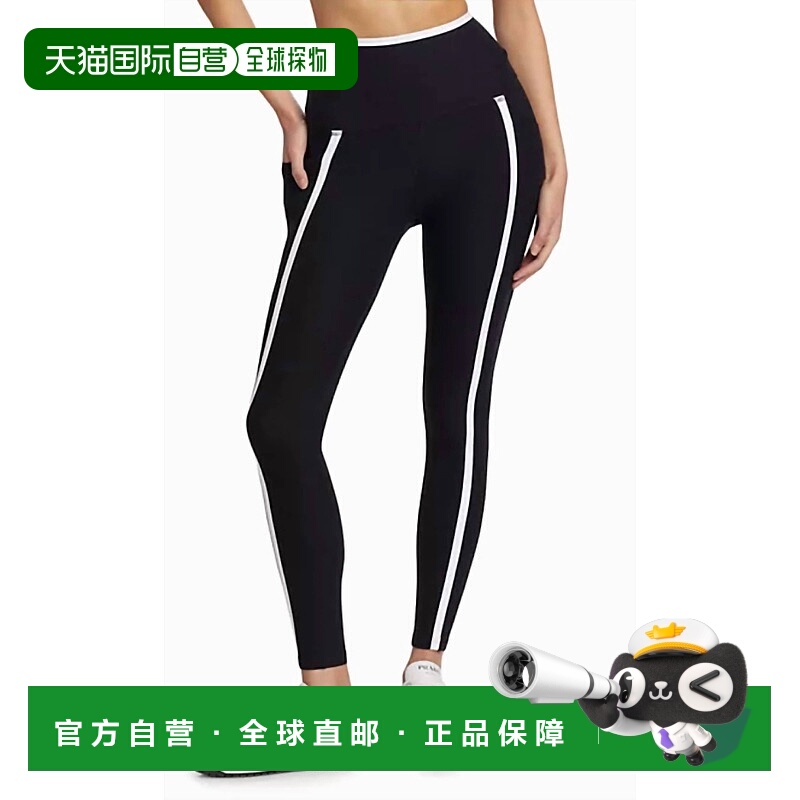 自营 beyond yogaTop Line Midi Legging In Darkest Night - dar