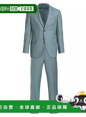 1h可退 【美国直邮】saks fifth avenue 男士 休闲西装