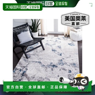 自营Safavieh Amelia 系列 ALA232F - 灰色 / 蓝色 【美国奥莱】