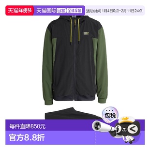 香港直邮Ea7 男士 Outfit 运动运动装 green绿色 舒适时尚外套