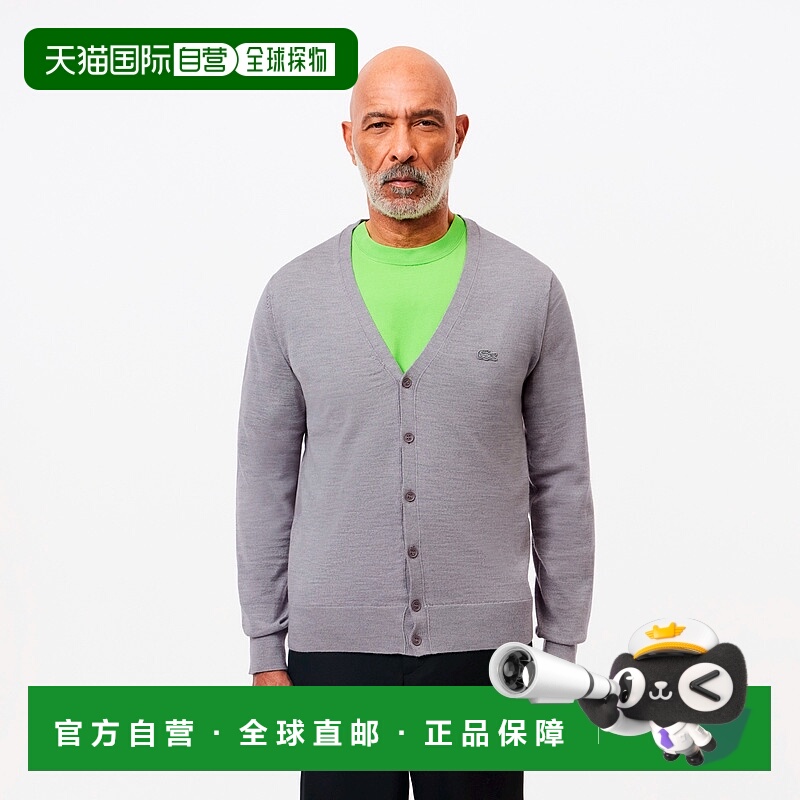 日本直邮【日本直邮】LACOSTE法国鳄鱼男女同款针织衫AH5665-YRD