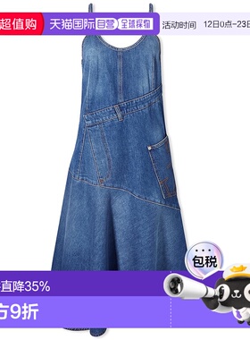 1h可退 香港直邮J.W. Anderson 女士 牛仔吊带连衣裙 DD0009PG149