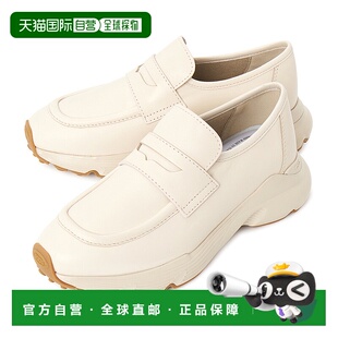 1h可退 韩国直邮tods 女士 时尚休闲鞋牛皮厚底女鞋一脚蹬松糕鞋