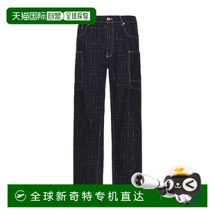 编织工装 男士 Monkey 合身牛仔裤 香港直邮Kenzo 1h可退 高田贤三