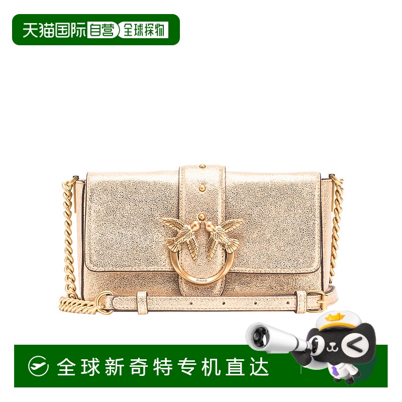 香港直邮PINKO 女士斜挎包 104345A27KHI0Q SS2025 花色 翻盖单肩