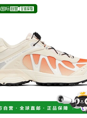 1h可退 香港直邮潮奢 salomon 萨洛蒙 女士 灰白色 & 橙色 XT-Whi
