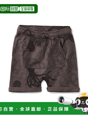 自营 Tea Collection Pocket O Sunshine Baby Short - grey 美国