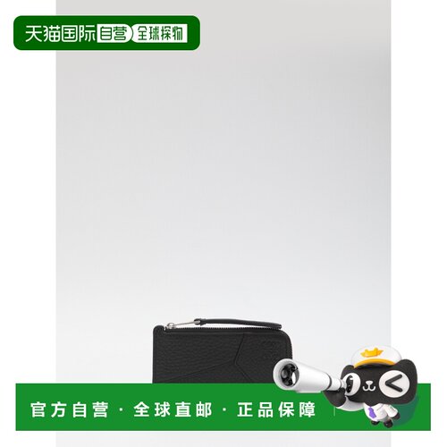 香港直邮LOEWE 男士钱包 C510Z40X281100 SS2026 黑色 拉链卡包
