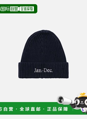 韩国直邮AECA 男士帽子AWCMFWBAACAST002G3LB REMEMBER BEANIE-NA