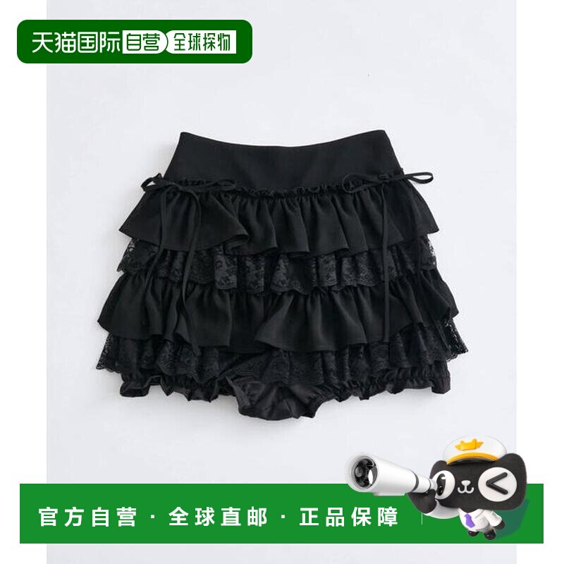1h可退 日本直邮官方授权 OLIVE des OLIVE 雪纺层叠半身裙