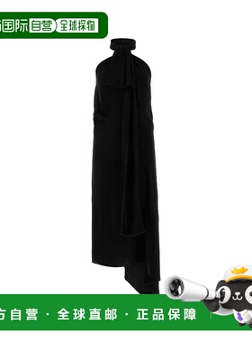 香港直邮GIVENCHY 女士半身裙 BW21TS14N6001 SS2024 黑色 Viscos