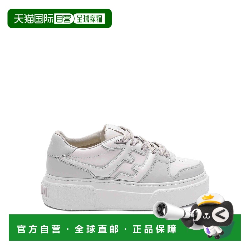 香港直邮FENDI 女士运动鞋 8E8571AOMNF1PYS CO 白色 