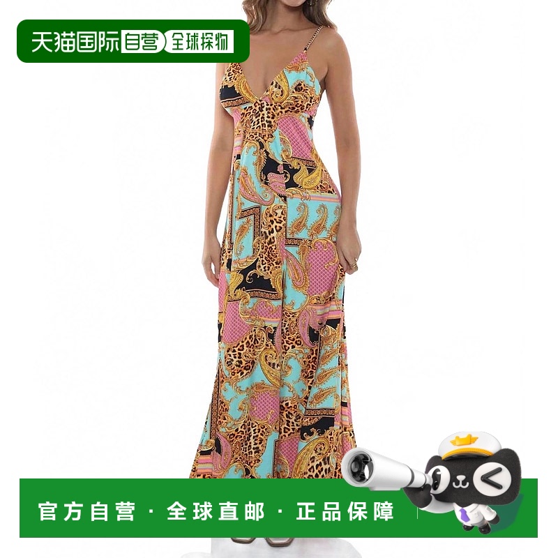 自营 luli fama迈阿密白日梦链文胸侧缝长裙多色-多色 美国奥莱直