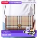 韩国直邮BURBERRY女士Hampshire格纹单肩包可拆卸肩带 8070421