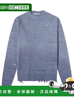 1h可退 香港直邮acne studios 男士 毛衣牛仔针织