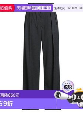 1h可退 香港直邮潮奢 Dkny 唐可娜儿 女士 阔腿裤 grey灰色 舒适