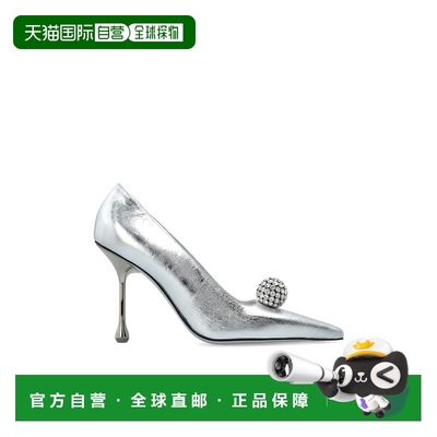1h可退 香港直邮JIMMY CHOO 女士高跟鞋 ORBPUMP95KHWSILVERCRYST