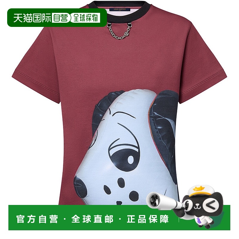 1h可退 欧洲直邮LV路易威登 25秋冬  LVUY4P9NRED 女士 短袖T恤