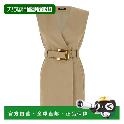 1h可退 欧洲直邮BALMAIN 女士连衣裙 GF1R5168CG430AN SS2026 卡
