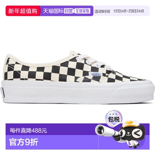 1h可退 香港直邮Vans 范斯 女士 灰白色 & 黑色 LX Authentic Rei