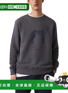 香港直邮AUTRY 男士卫衣 SWPM76JF SS2025 灰色 Lacy long sleeve