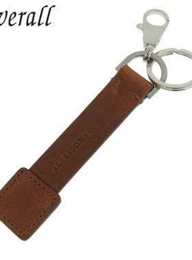 日本直邮IL BISONTE 钥匙圈钥匙扣棕色男女款skh114pox001bw221c