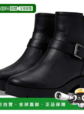 自营Zodiac Miller-2 I7582S1-001 Boots Womens Black Round Toe