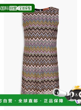 1h可退 香港直邮MISSONI 米索尼 女士 钩花迷你连衣裙 DS24WG0WBR