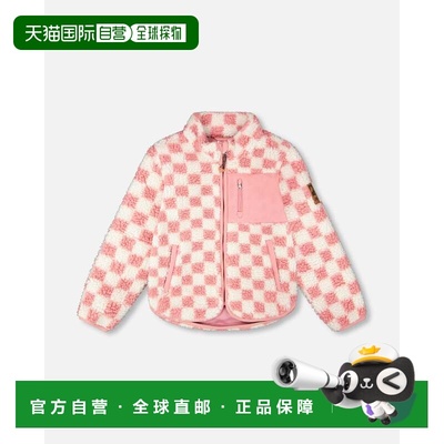 自营deux par deuxSherpa Jacket Pink Checkerboard - pink chec