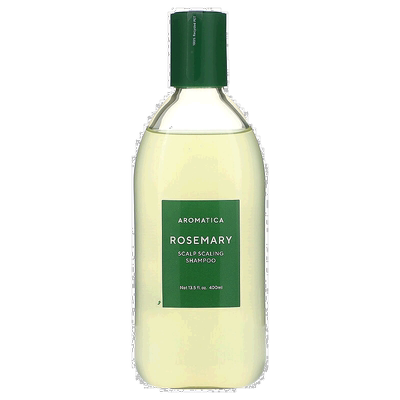 香港直邮Aromatica,头皮清洁洗发水，迷迭香香味，13.5 液量盎司4