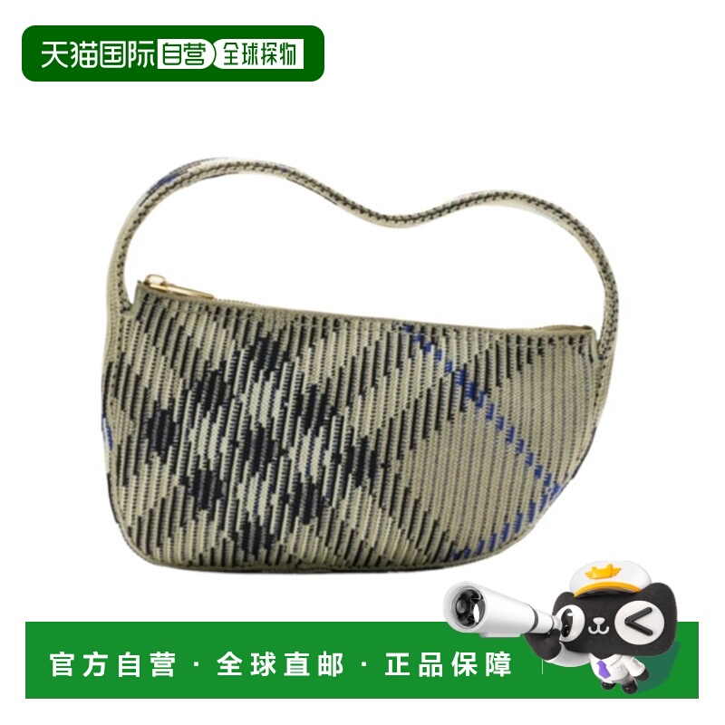 1小时内可退 香港直邮BURBERRY 女士手提包 80953741 AW2024 黑色