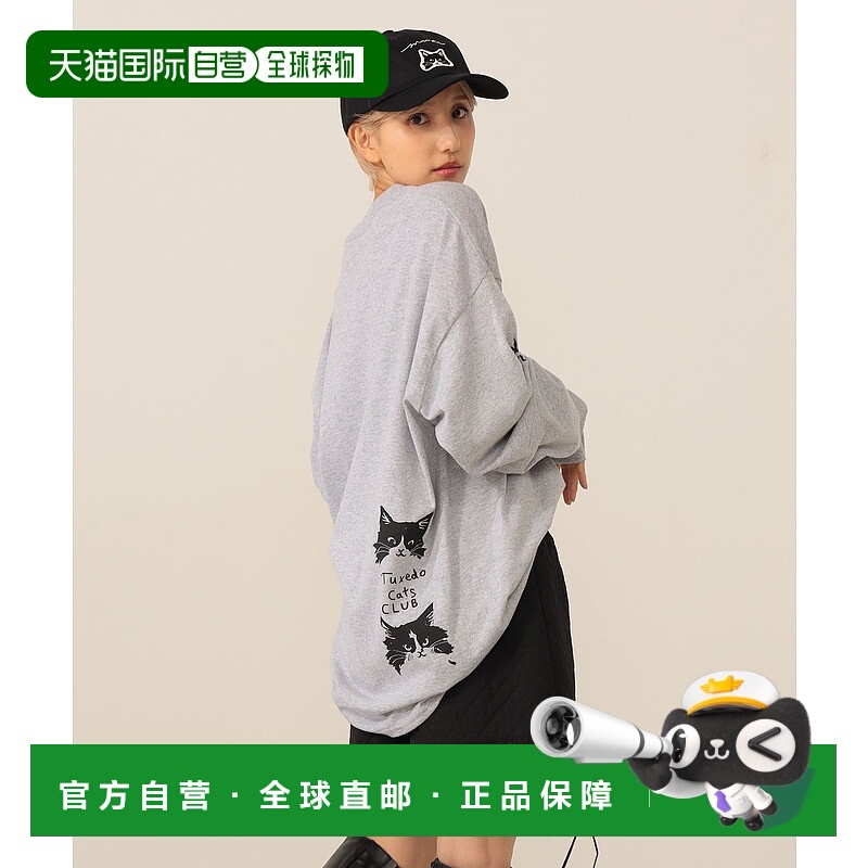 1h可退 日本直邮mmts 女装 联名款 长袖T恤 山下ミロ插画设计 161