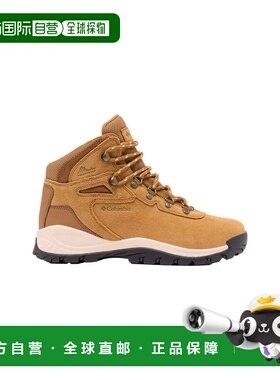 自营欧洲直邮Columbia Newton Ridge女士麋鹿棕皮革防水中帮徒步