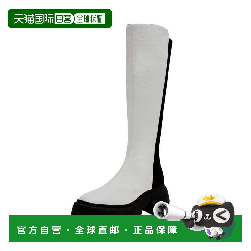 自营Katy Perry The Geli Combat Stretch Boot Optical White  K