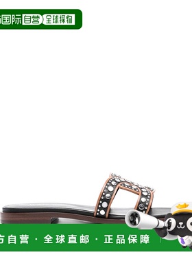 1h可退 香港直邮TOD'S 托德斯 女士 方头拖鞋 XXW70K0HZ50MID女鞋