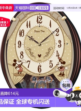 日本直邮SEIKO FW579B 迪士尼米奇和朋友们无线电控制时钟 FW579B
