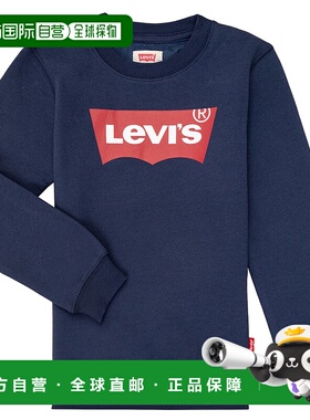 欧洲直邮Levi's 李维斯 BATWING CREWNECK 男童服装卫衣 8E9079-C