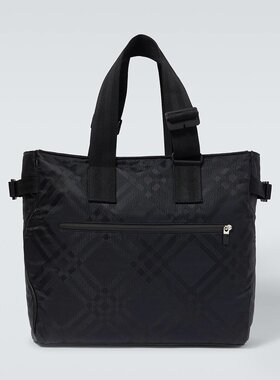 Burberry 巴宝莉 男士 Check jacquard tote bag 行李包 001302