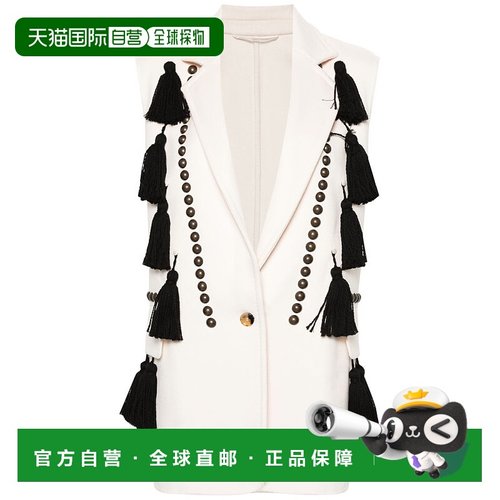 1h可退 香港直邮MaxMara 麦斯玛拉 女士 白色毛线衫 112810116000