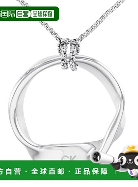 1h可退 日本直邮Calvin Klein 男女同款 CK ETHEREAL 系列 精钢项