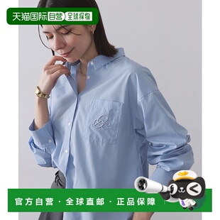 1h可退 日本直邮OPAQUE.CLIP 女装口袋刺绣常规领衬衫 6378401520