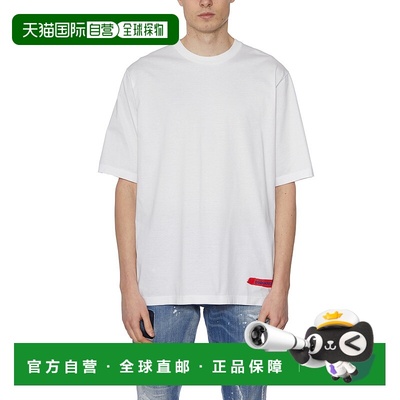 香港直邮DSQUARED2 男士T恤 FS74GD1104S22427100 SS2023